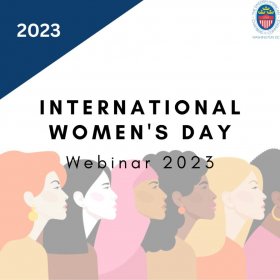 International Womens Day 2023 Webinar Icon