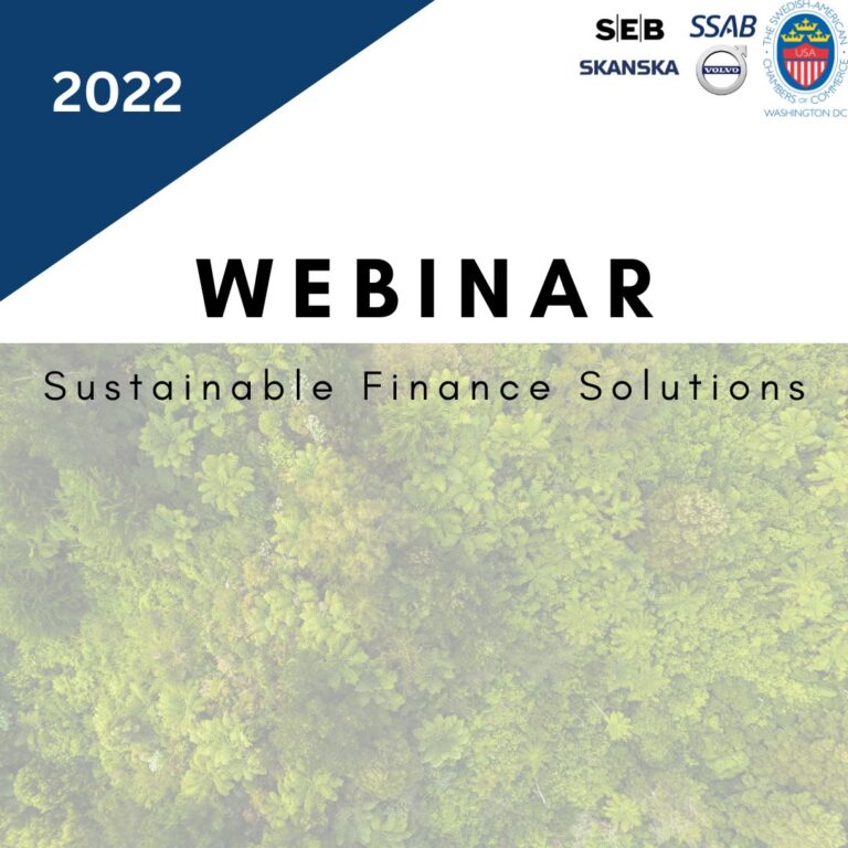 Sustainable Finance Solutions Webinar Icon
